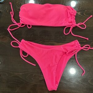 Vibrant Pink Bikini Set